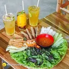 Hình ảnh Combo nem nướng trà tắc