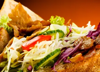 Hình ảnh Bánh mì kebab đặc biệt
