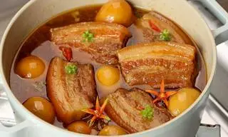 Hình ảnh Cơm rang thịt kho tàu