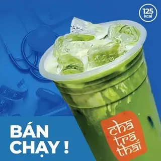 Hình ảnh Ít calo - trà sữa Thái xanh - low calorie Thai green milk tea