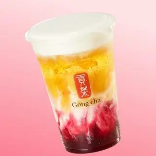 Hình ảnh Oolong Latte lựu đỏ