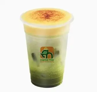 Hình ảnh Sữa Thái trứng nướng - xanh
