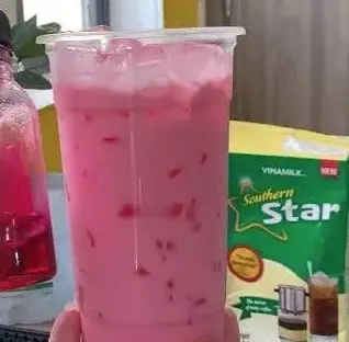 Hình ảnh Latte mây hồng