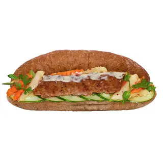Hình ảnh Bánh mì thịt xay nướng - vỏ nâu men tự nhiên