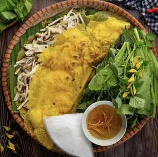 Hình ảnh Bánh xèo miền tây tôm - thịt