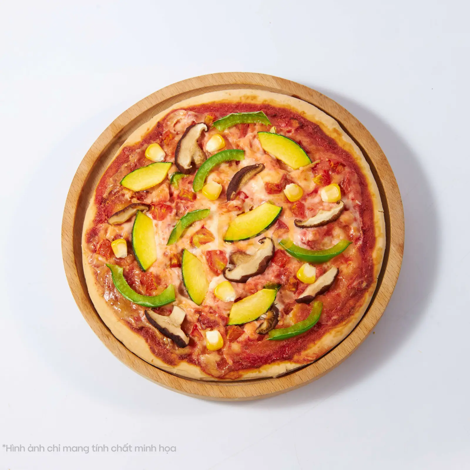 Hình ảnh Pizza rau củ