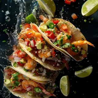 Hình ảnh Bánh tacos hải sản