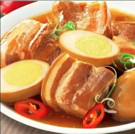 Hình ảnh Cơm hột vịt thịt kho tàu + canh