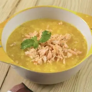 Hình ảnh Cháo cá hồi