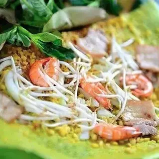 Hình ảnh Bánh xèo tôm thịt mực
