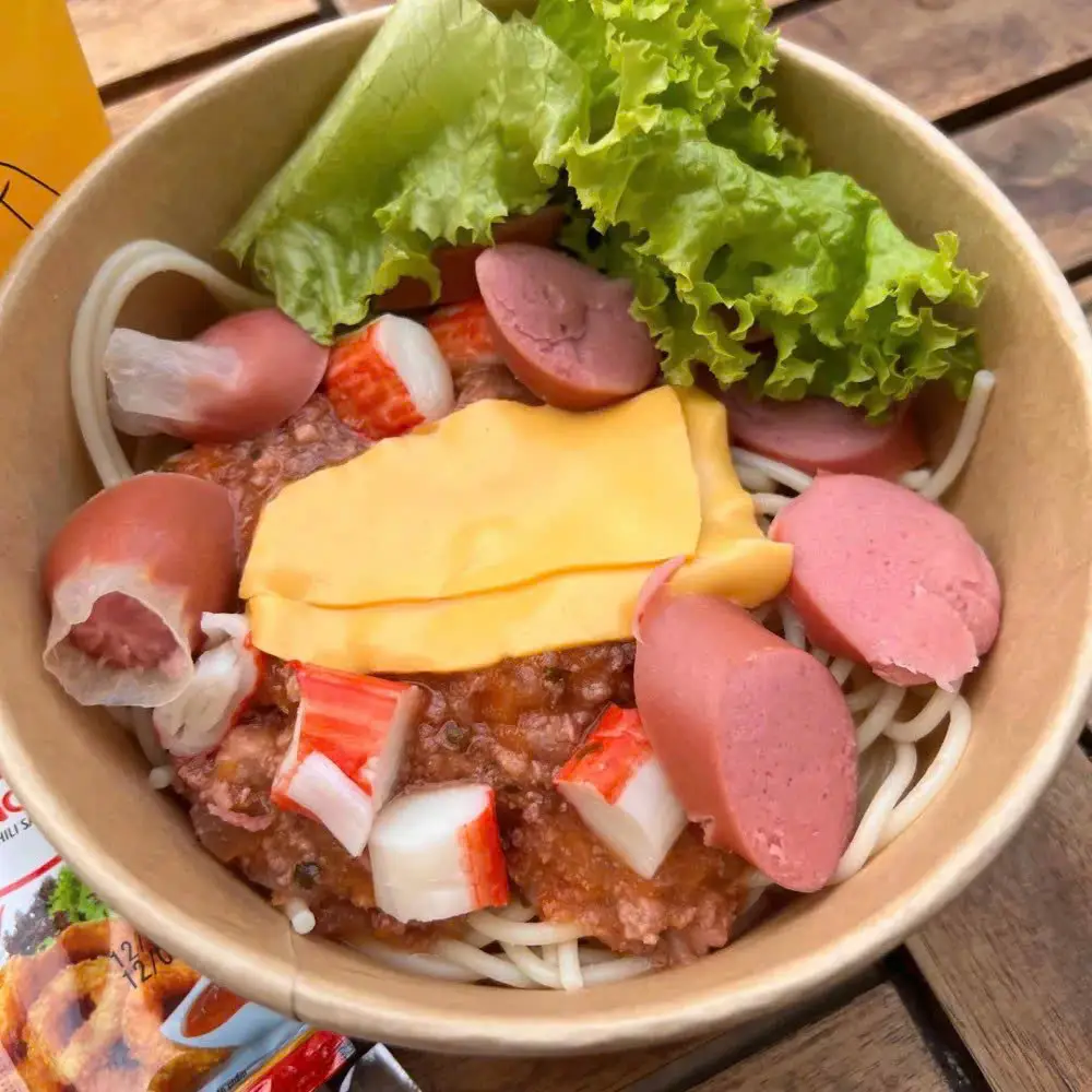 Hình ảnh Mì Ý bò bằm thập cẩm