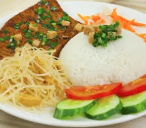 Hình ảnh Cơm sườn bì