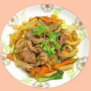 Hình ảnh Nui xào bò
