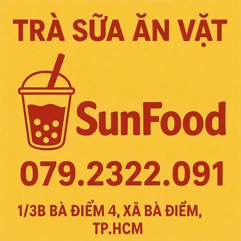 Hình ảnh Trà Sữa Ăn Vặt SunFood - Bà Điểm 4