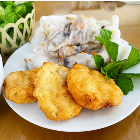 Hình ảnh Combo 2 bánh cuốn chả mực