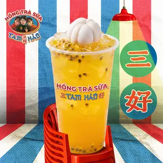 Hình ảnh Trà Măng Cụt Chanh Dây L (百香果山竹茶)