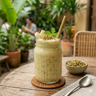 Hình ảnh Sinh tố đậu xanh