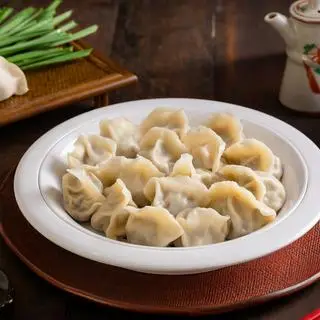 Hình ảnh Sủi Cảo nhân thịt heo hẹ