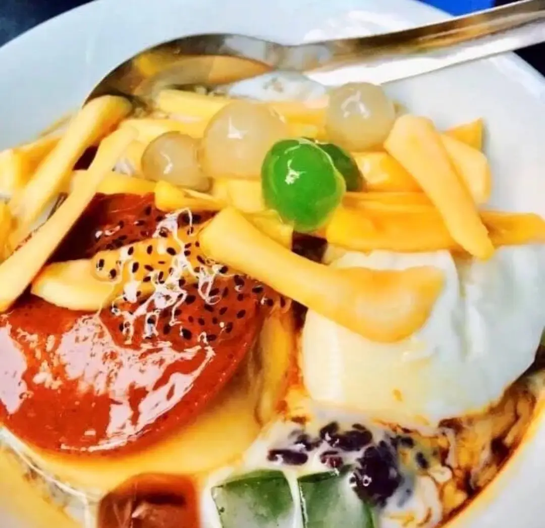 Hình ảnh Sữa chua mít caramen
