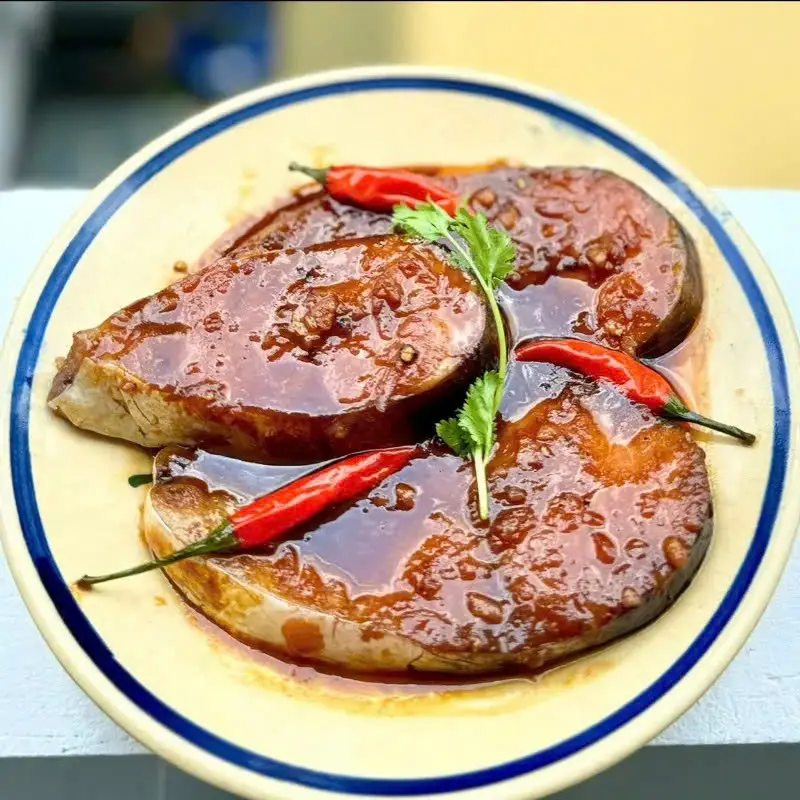 Hình ảnh CƠM CÁ HÚ KHO TIÊU