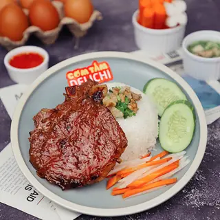 Hình ảnh Cơm Sườn Sốt Thái