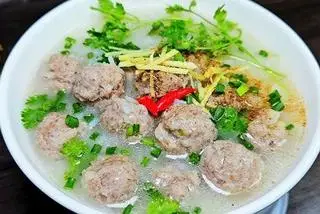 Hình ảnh Cháo bò viên