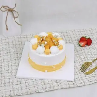 Hình ảnh Bánh hoa quả - xoài - size 10cm - 1.5