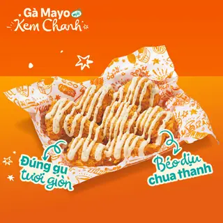 Hình ảnh Gà Popcorn Mayo Kem Chanh