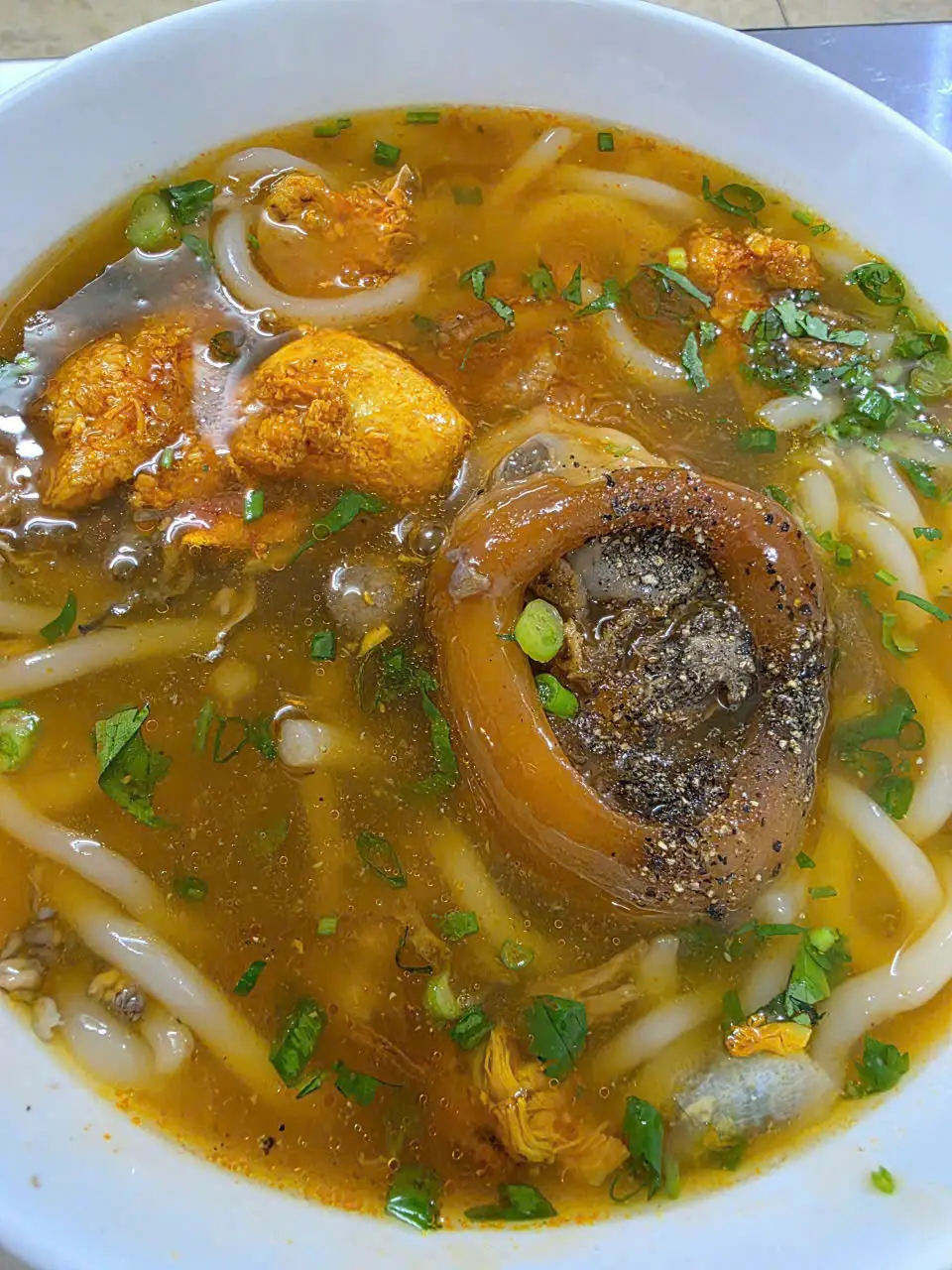 Hình ảnh Bánh canh thập cẩm không thịt
