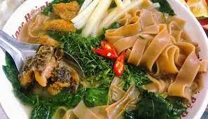 Hình ảnh Bánh đa đỏ cá rô đồng ( suất thường)