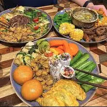 Hình ảnh Combo 2 cơm chay gạo tám