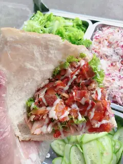 Hình ảnh Bánh Mì tam giác Kebab