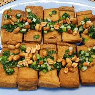 Hình ảnh Đậu hũ lắc tóp mỡ