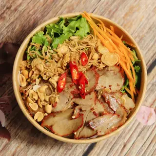 Hình ảnh Bún trộn xá xíu