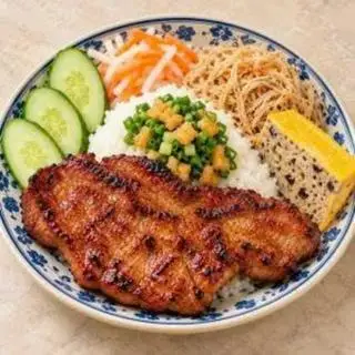 Hình ảnh Cơm tấm bì chả trứng