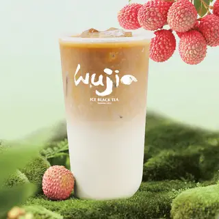 Hình ảnh Latte vải thiều