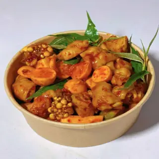 Hình ảnh Chân gà sốt Thái trứng non