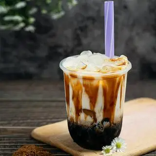 Hình ảnh Cafe sữa tươi trân châu đường đen