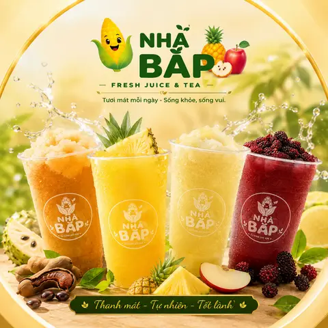 Hình ảnh Nhà Bắp - Trà Trái Cây & Nước Ép Tươi - Nguyễn Văn Lạc