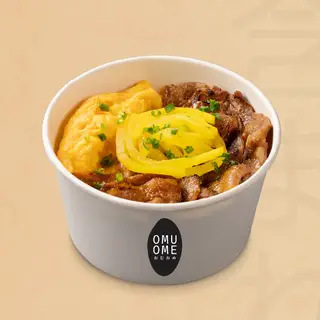 Hình ảnh Cơm bò nướng khói trứng phủ