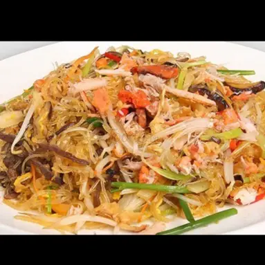 Hình ảnh Miến xào lòng mề