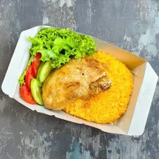 Hình ảnh Cơm chiên má đùi xối mỡ