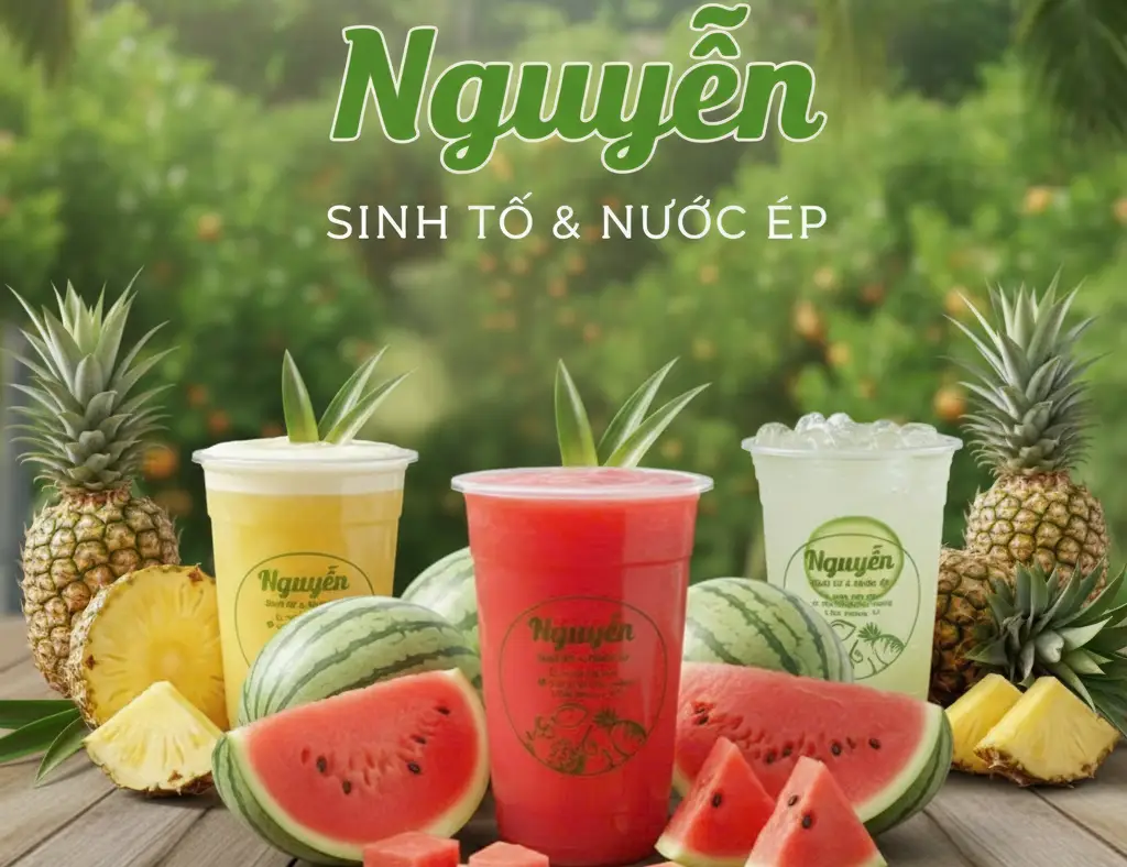 Hình ảnh Nguyễn Sinh Tố & Nước Ép - Lê Văn Lương