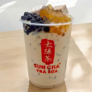 Hình ảnh Trà Sữa SUNCHA Full Topping  1 LÍT