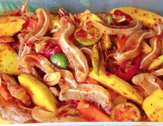 Hình ảnh Tai heo sốt Thái