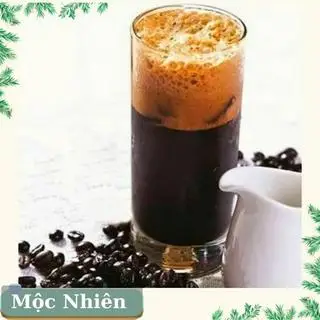 Hình ảnh Cà phê đen đá pha máy Robusta