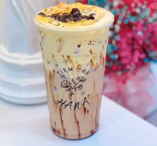 Hình ảnh Trà sữa kem trứng nướng