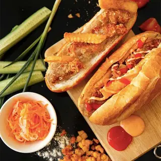 Hình ảnh Bánh mì nem nướng