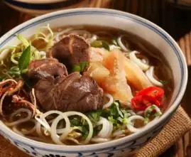 Hình ảnh Bún bò nạm gân