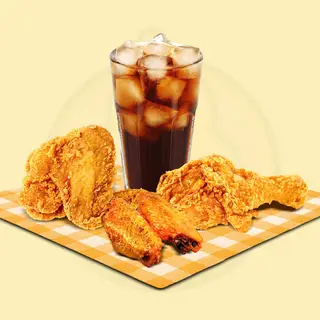 Hình ảnh Combo 3 gà rán đã ghiền
